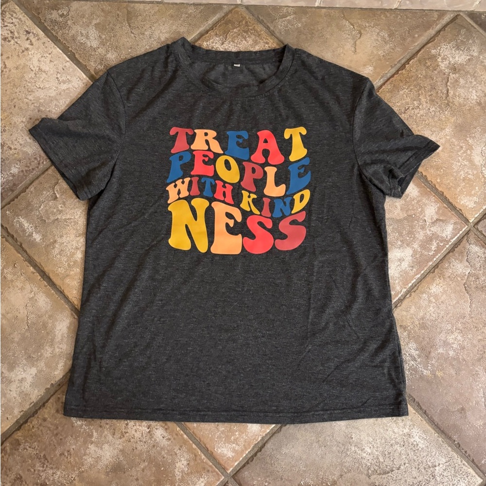 Graphic Tee - Charcoal Gray